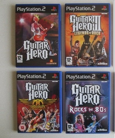 Guitar Hero PS2 Playstation 2, Muziek, 1 speler, Nieuw, Ophalen of Verzenden
