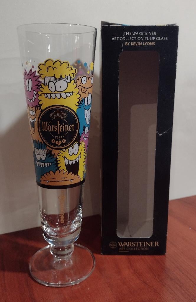 Warsteiner Art collection Kevin Lyons. (H), Ophalen of Verzenden, Nieuw, Glas of Glazen, Overige merken