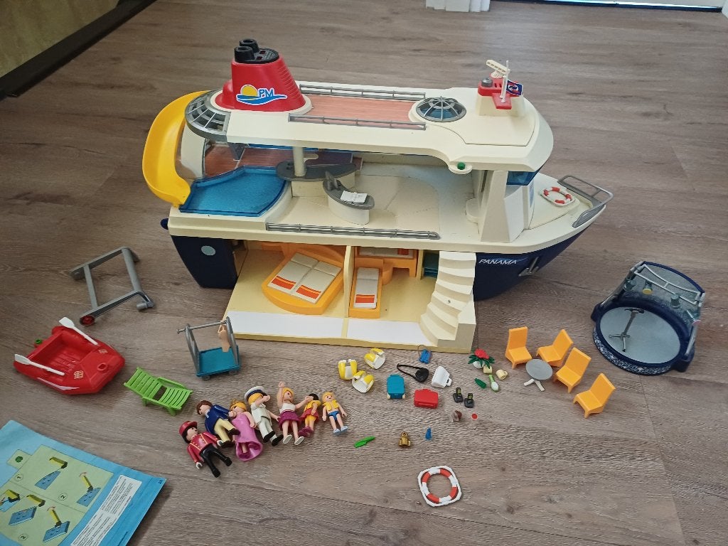 Playmobil cruise, Gebruikt, Complete set, Ophalen of Verzenden, Boot/Schip