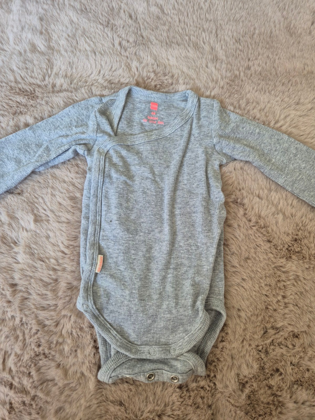 Hema Bamboo romper maat 68, Nacht- of Onderkleding, Jongetje of Meisje, Ophalen of Verzenden, Zo goed als nieuw