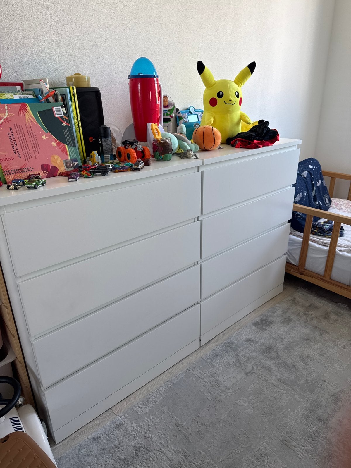 Ikea malm ladekast- Zo goed als nieuw, Ophalen, Overige materialen, 5 laden of meer, 100 tot 150 cm