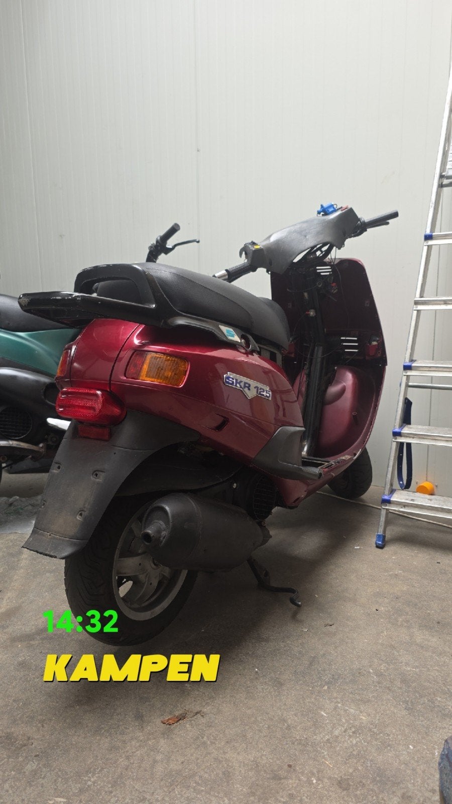 Piaggio Skipper (skr) 172cc, Ophalen
