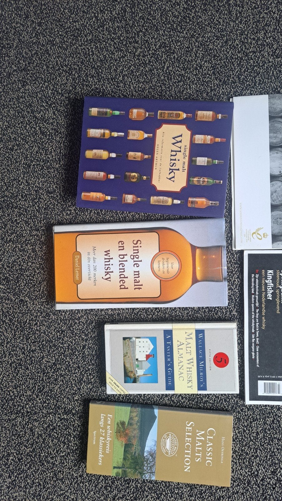 whisky boeken tijdschriften, Ophalen of Verzenden
