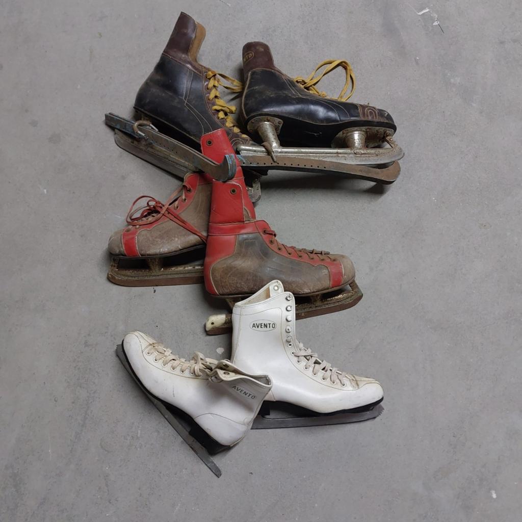 Oude schaatsen, Ophalen, Gebruikt, Noren, Overige merken
