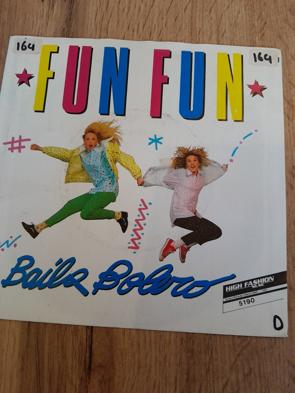 fun fun 7 inch baila bolero, Ophalen of Verzenden, Zo goed als nieuw, Nederlandstalig