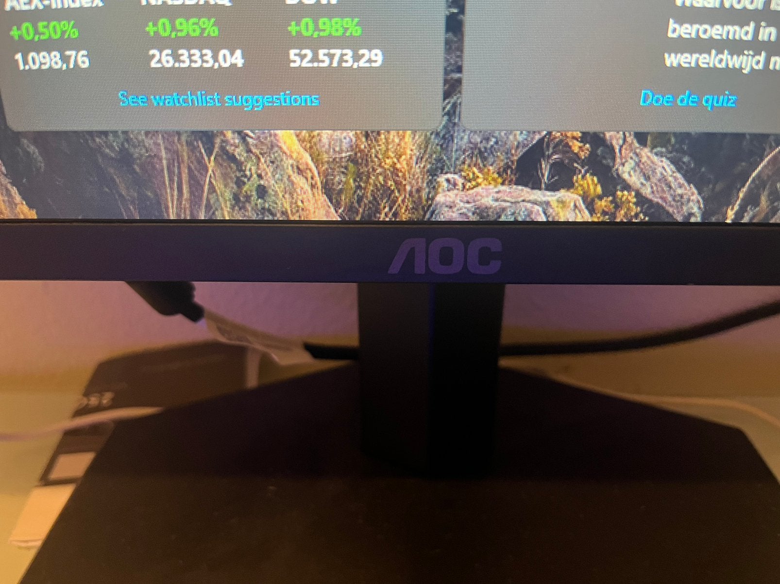 AOC Gaming monitor 25 inch 180hz, Computers en Software, HDMI, IPS, Full HD, Minder dan 1 ms