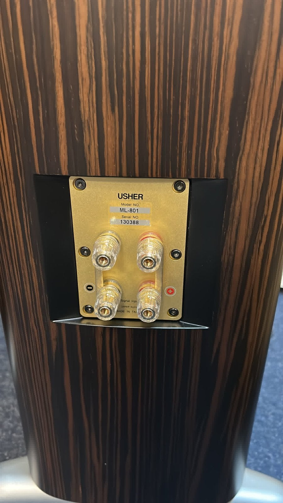 Usher ML-801 Vloerstaande High-End Luidsprekers (Demo), Vloerstaande luidspreker, ., Zo goed als nieuw, .