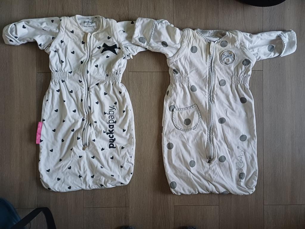 2x Puckababy newborn 4 seizoenen slaapzak, Ophalen of Verzenden, Jongetje of Meisje