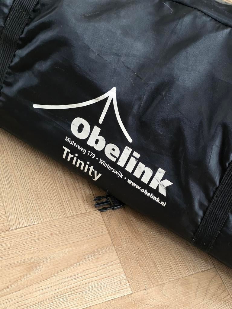 Obelink Trinity Bustent - Ruime en comfortabele voortent, Caravans en Kamperen, Tenten, Ophalen, Zo goed als nieuw, Tot en met 2