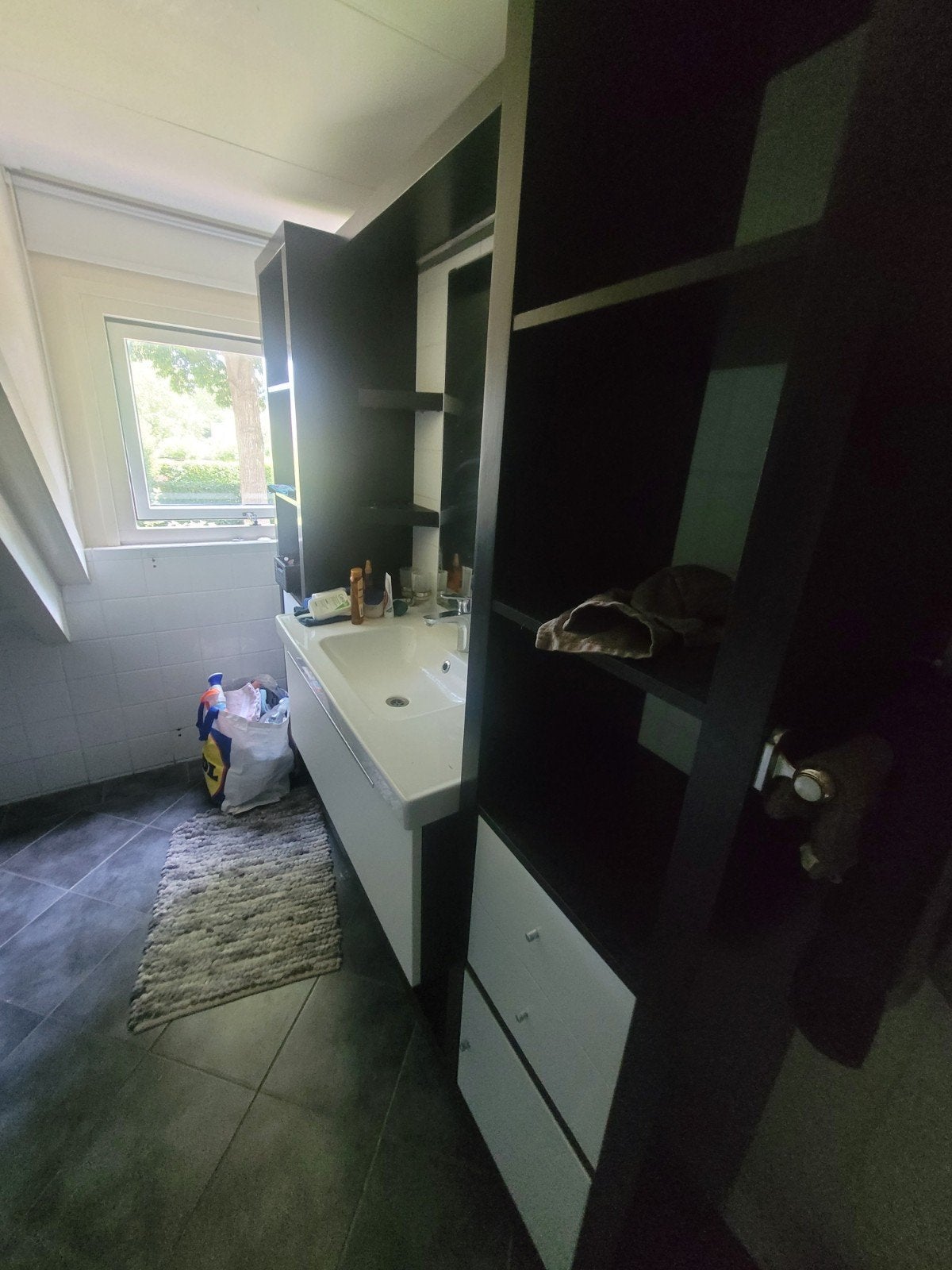 Douchecabine, wastafel en badkamermeubels, Ophalen, Gebruikt, Met douche