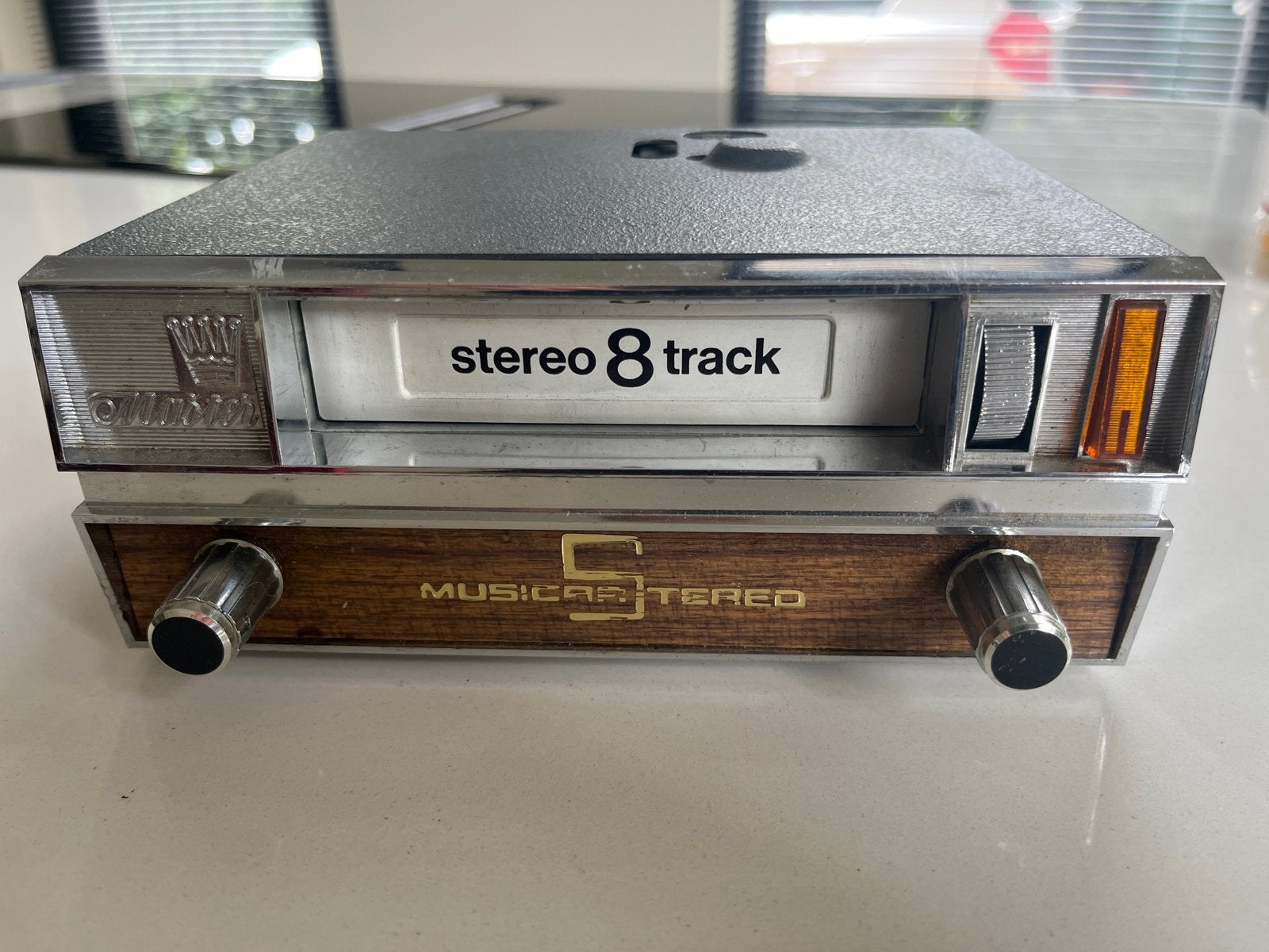 Vintage Musicar Stereo 8 Track Speler - in Doos, Ophalen of Verzenden, Gebruikt