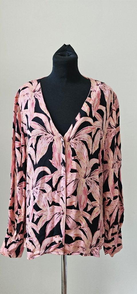 Fabienne Chapot blouse met bloemenprint - Maat 40 (26), Maat 38/40 (M), Ophalen of Verzenden, Zo goed als nieuw, Fabienne Chapot