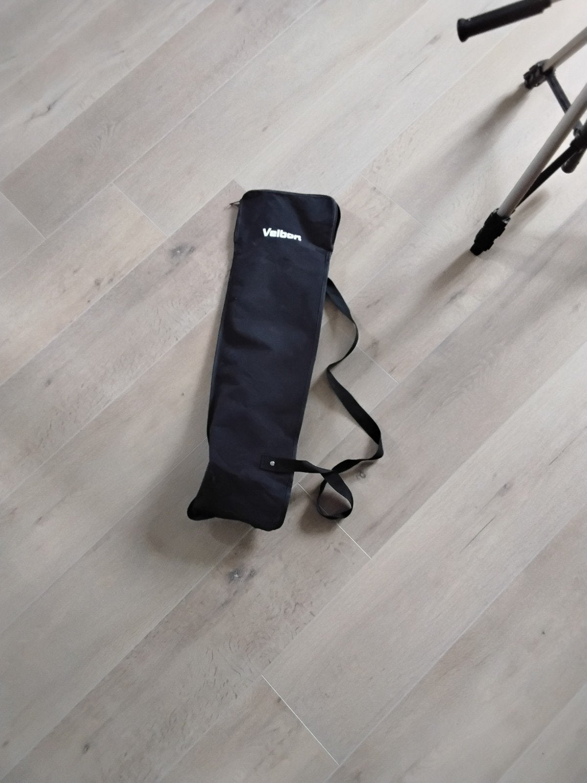 Velbon CX 440 statief met draagtas, Gebruikt, Velbon, Inclusief draagtas, 125 tot 150 cm