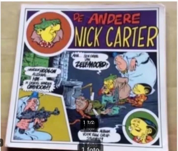 De andere Nick Carter door Bonvi (Franco Bonvicini)., Boeken, Eén stripboek, Ophalen of Verzenden, Gelezen