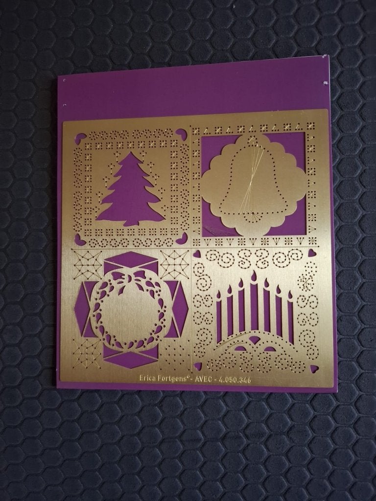 Multistencil Kerst; van Erica Fortgens, Nieuw AVEC 4.050.346, Hobby en Vrije tijd, Ophalen of Verzenden, Nieuw, Overige thema's