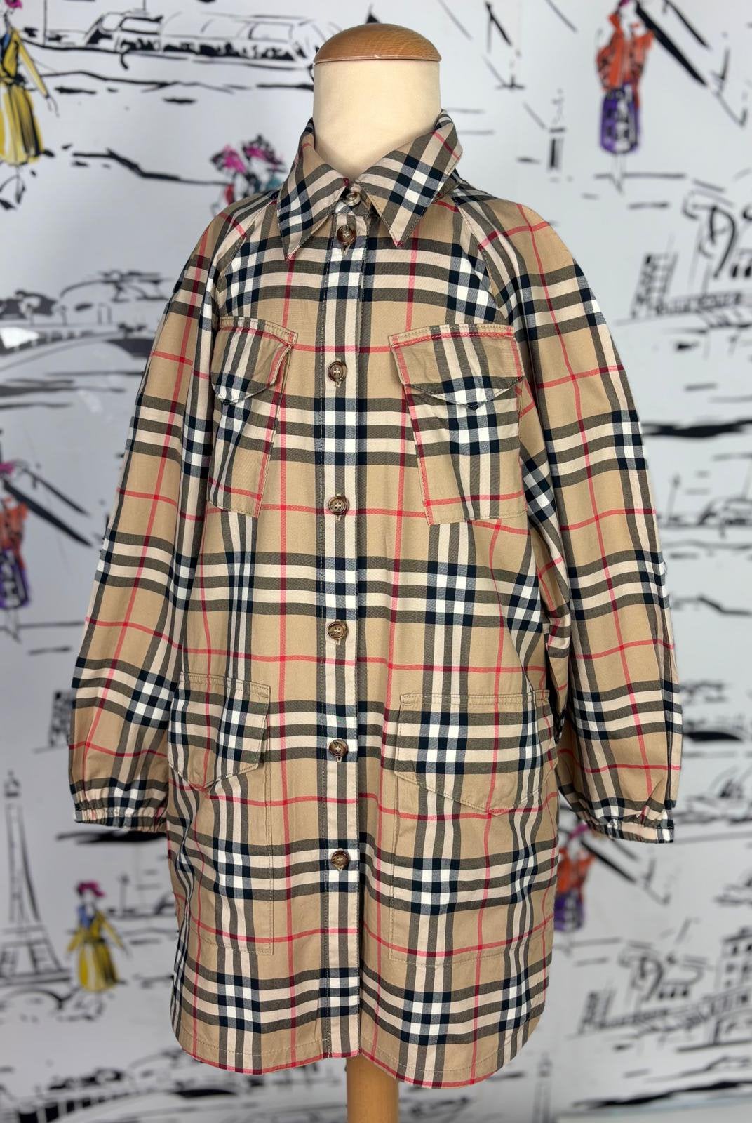 Burberry meisjes overhemd jurk maat 8 (380 euro), Burberry, Meisje, Customercare@burberry.com, Burberry EU