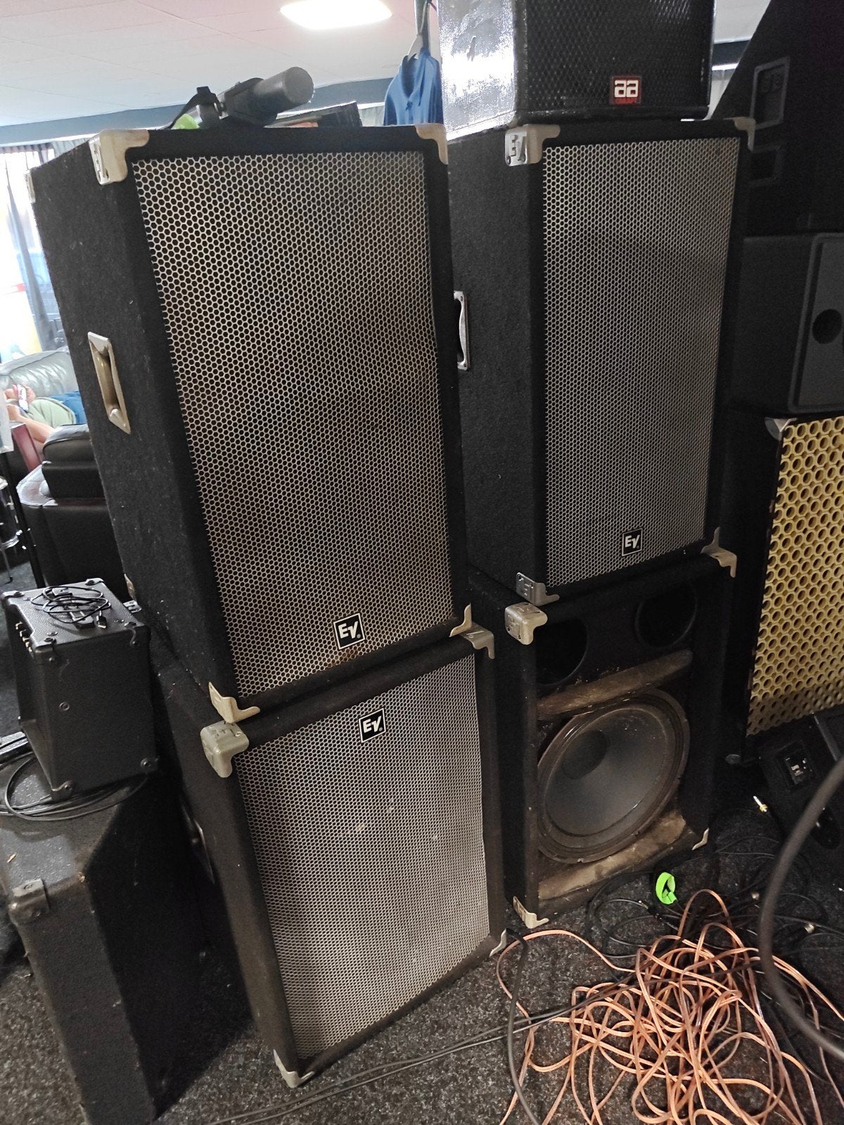Electro Voice Gladiator, Audio, Tv en Foto, Luidsprekers, Ophalen, Gebruikt, 120 watt of meer, Overige merken