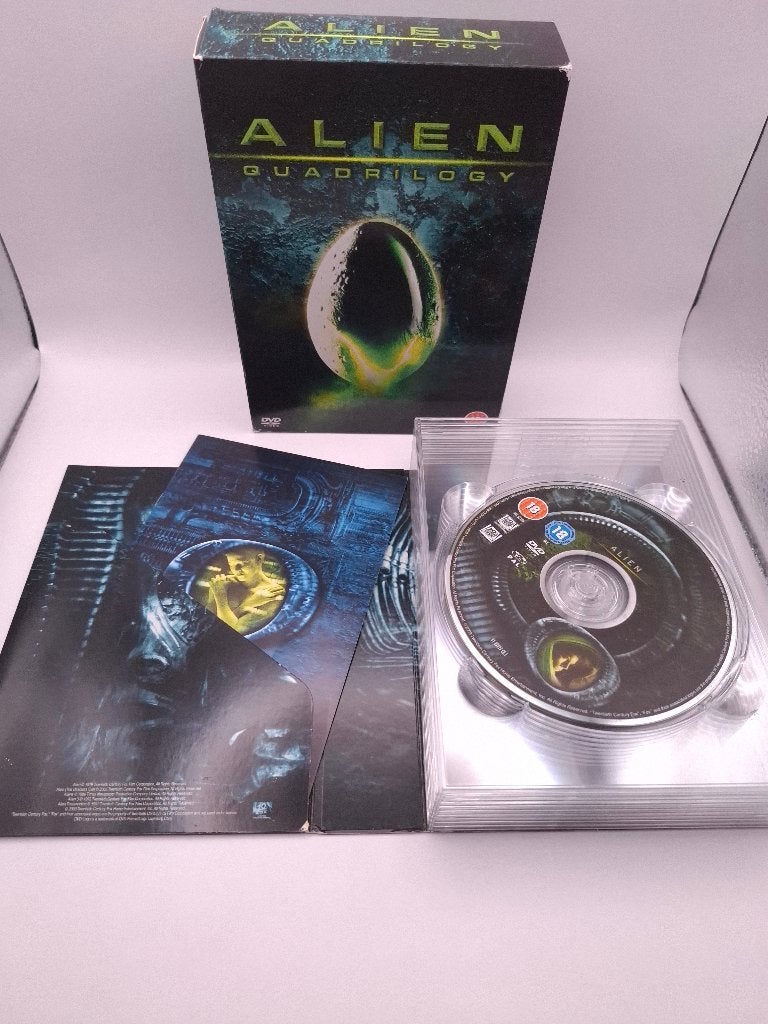 Alien Quadrilogy dvd, Vanaf 18 jaar, Engels, Ophalen of Verzenden, Import