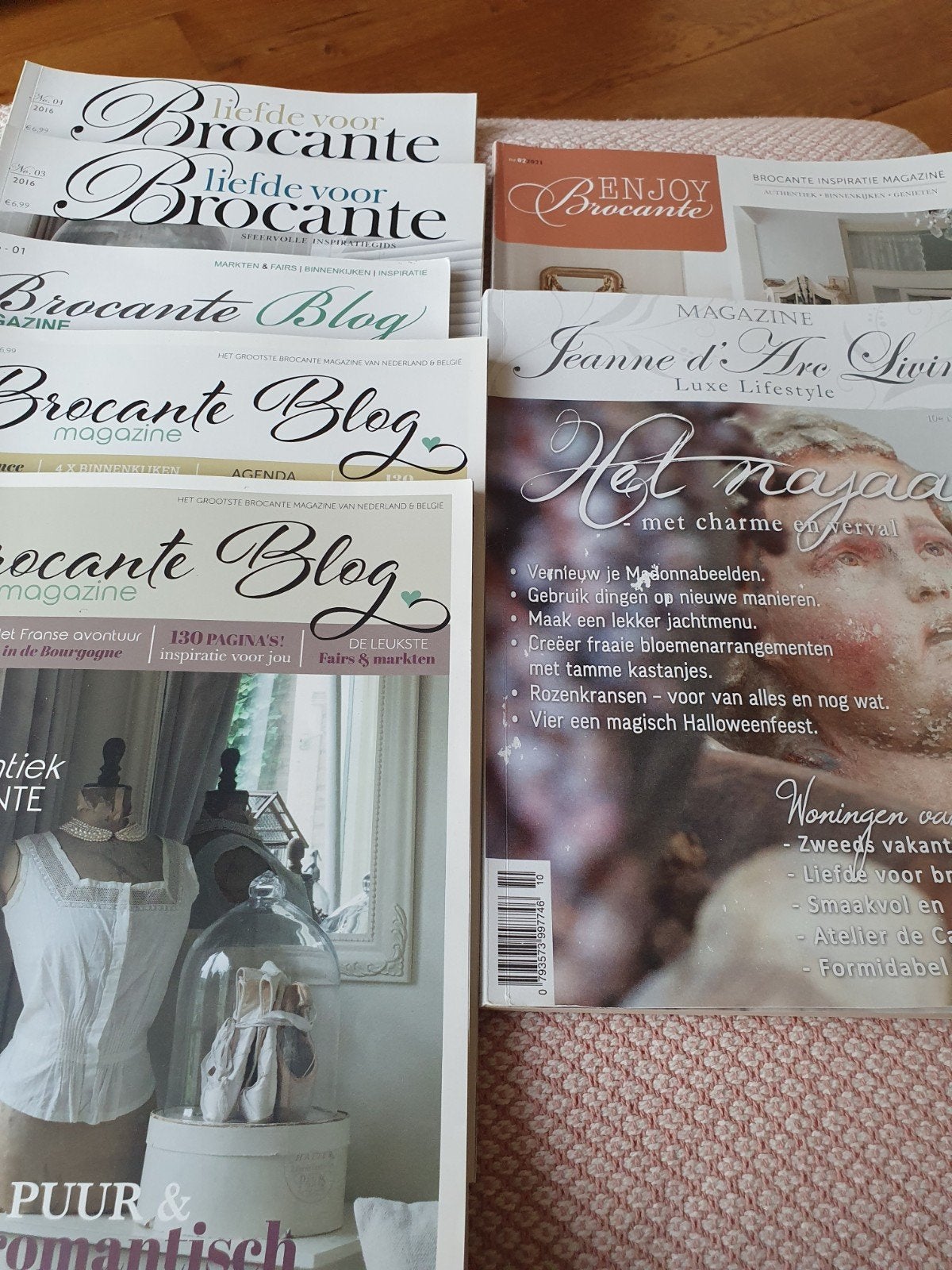 Diverse Brocante en Lifestyle Magazines, Ophalen of Verzenden, Gelezen, Damesbladen