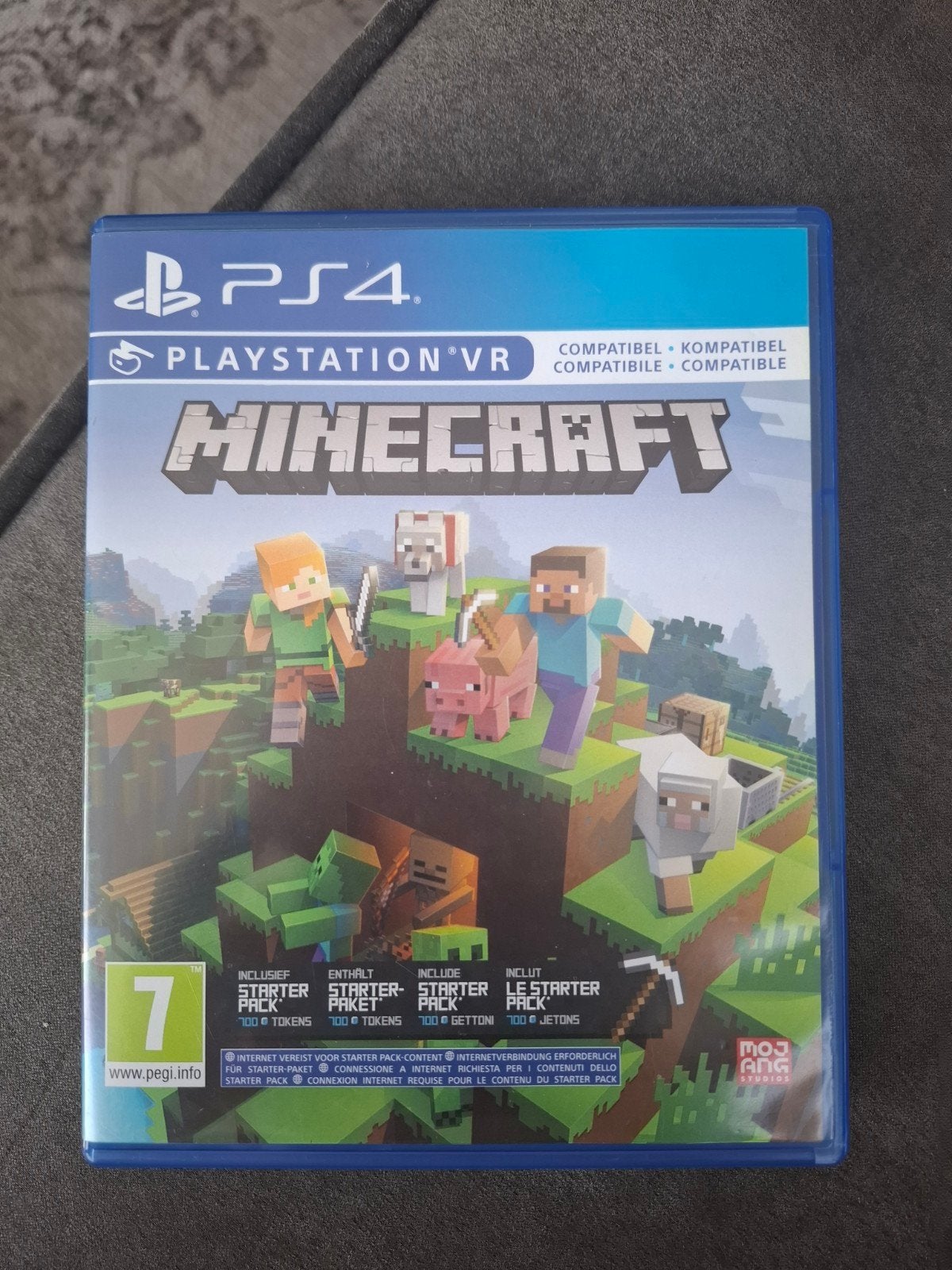 Minecraft PS4 - Bouw, Verken en Overleef!, Virtual Reality, Ophalen of Verzenden, Zo goed als nieuw, Eén computer