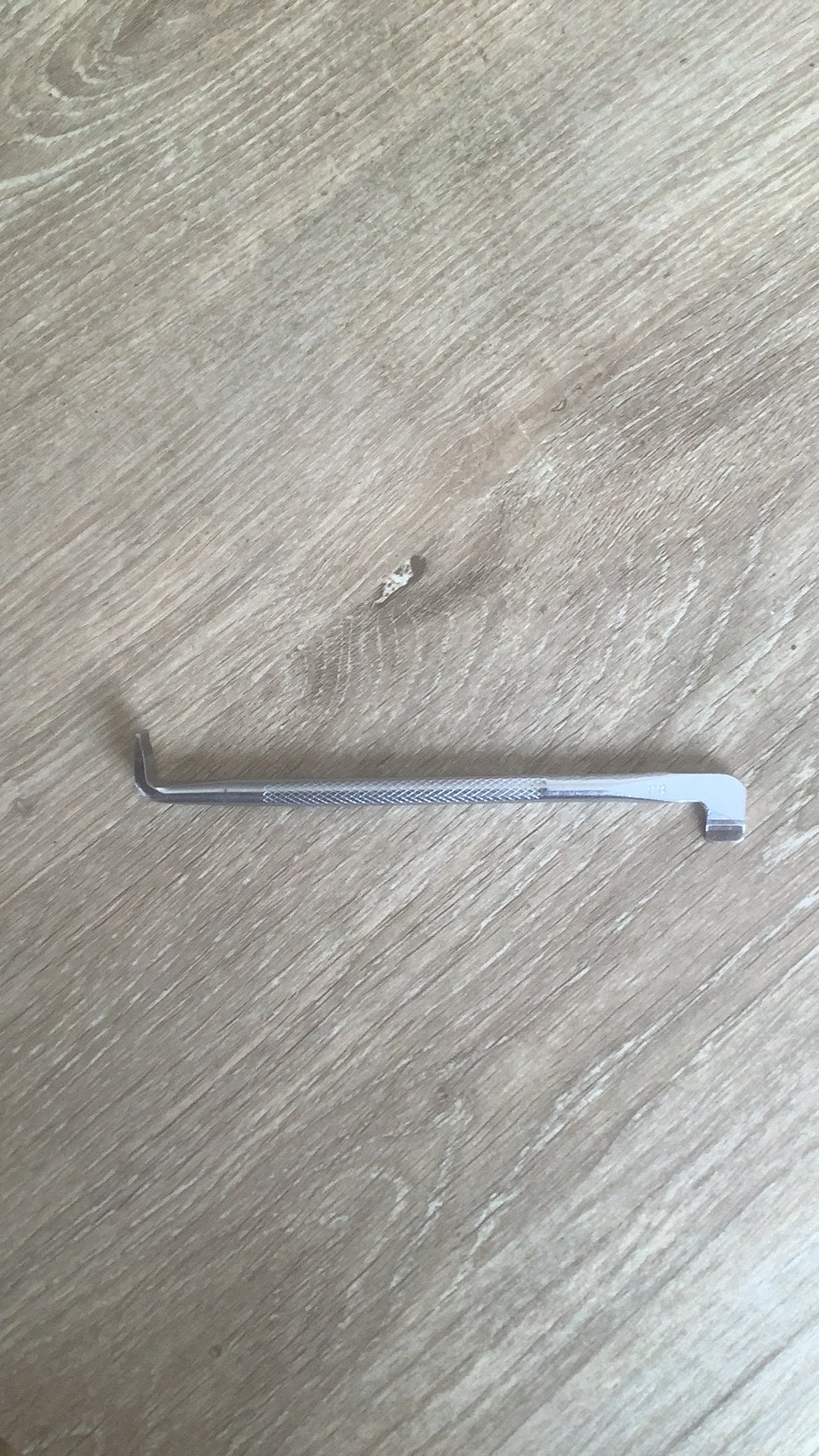 PB  haakse platte schroevendraaier, Ophalen, Gebruikt