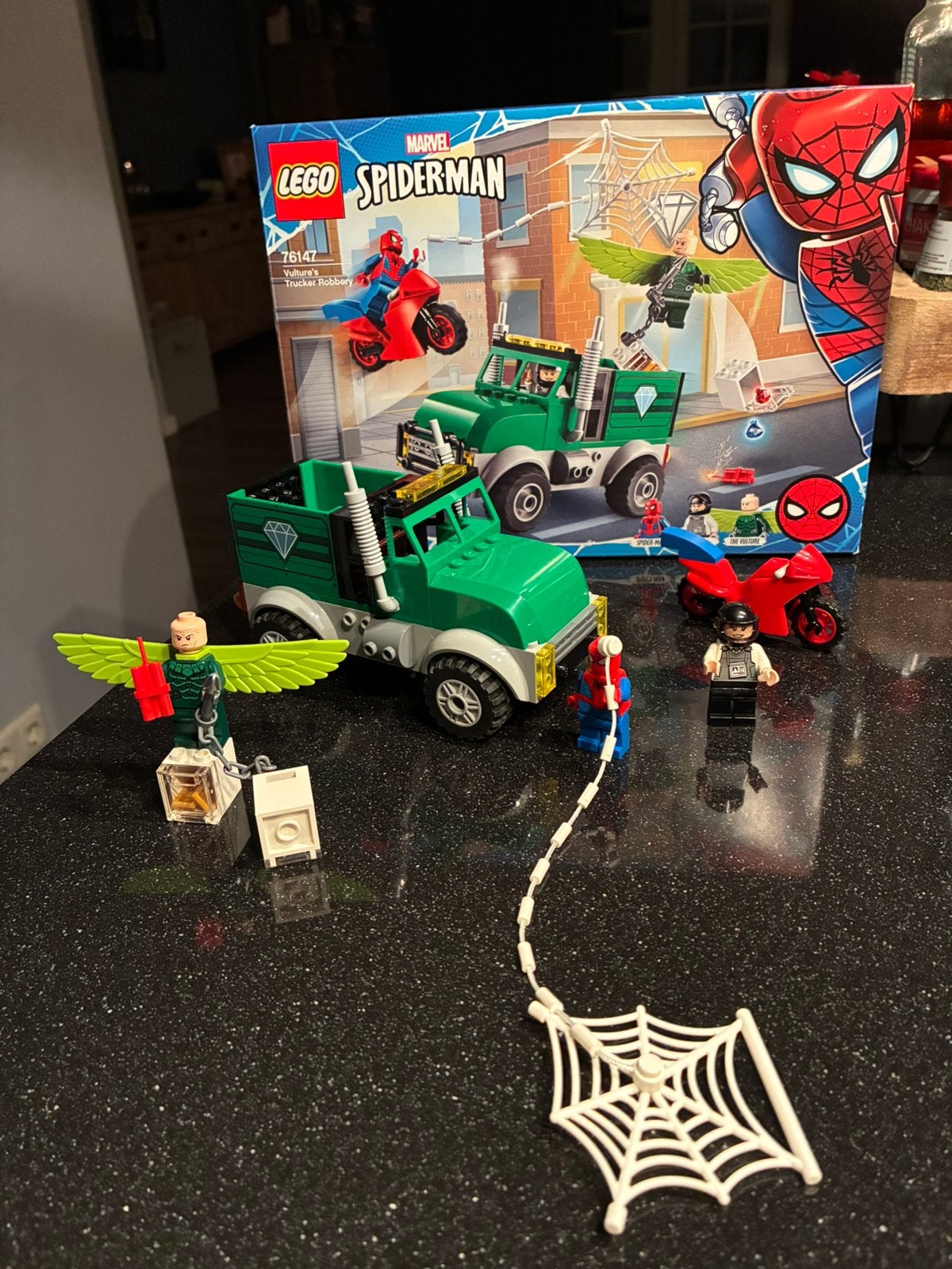 Lego marvel spiderman, Kinderen en Baby's, Marvel, Lego, Ophalen of Verzenden, Zo goed als nieuw