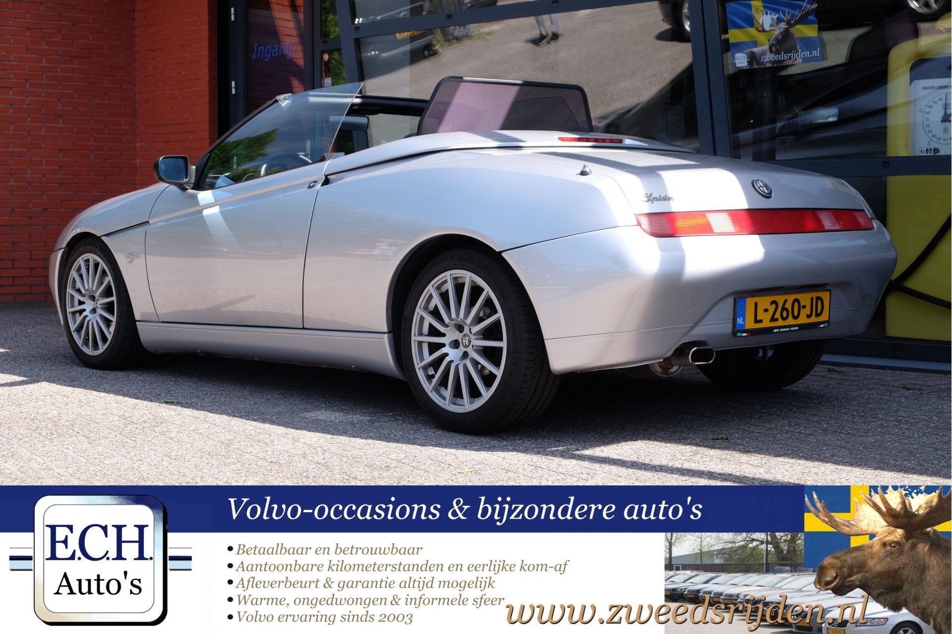 Alfa Romeo Spider 2.0-16V T.Spark,leer, 17 inch, (bj 2000), foto 8