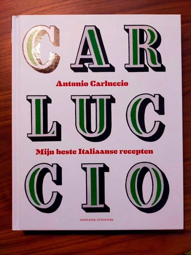 Carluccio - Mijn beste Italiaanse recepten (2013, als nieuw), Ophalen of Verzenden, Zo goed als nieuw, Italië