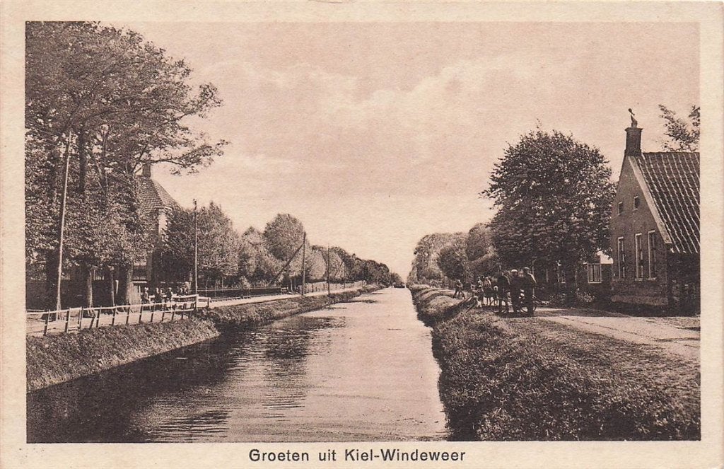 702-394-027 Groeten Uit Kiel-Windeweer, Verzenden, Voor 1920, Groningen