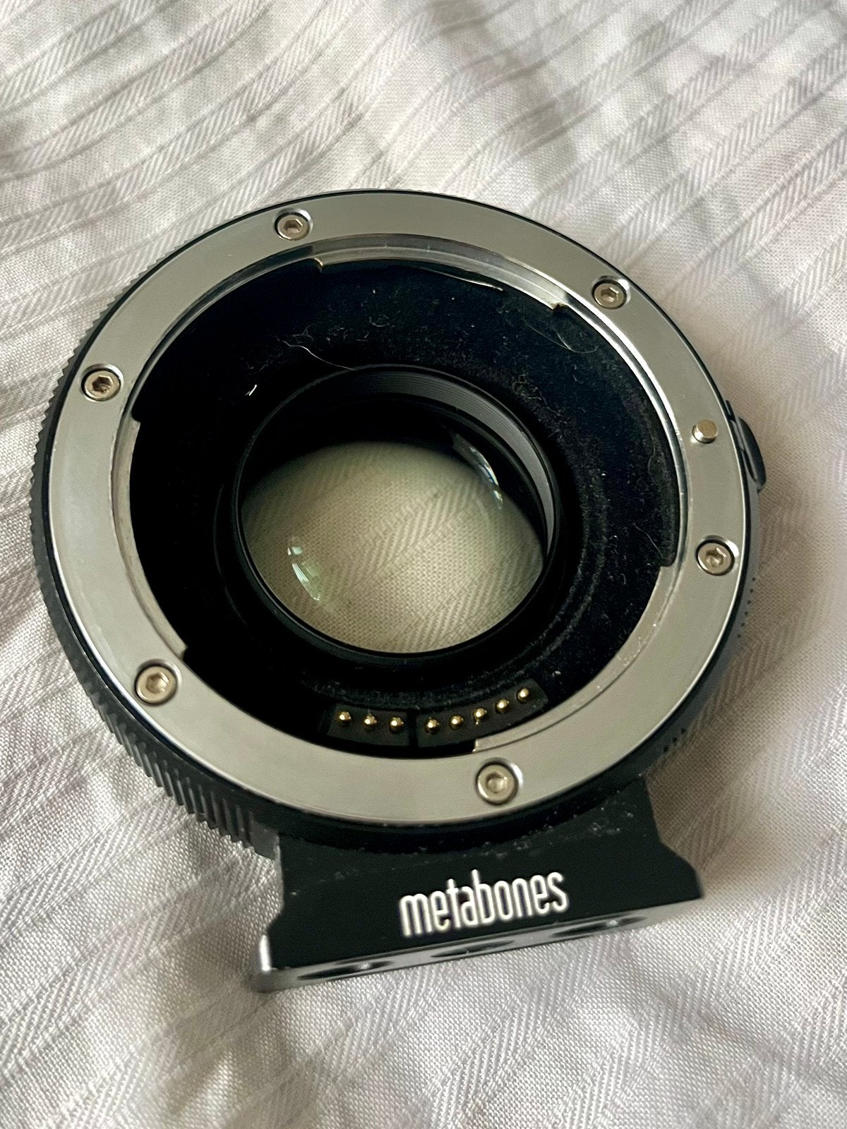 Metabones Speedbooster Ultra EF-E Mount T (Canon-Sony), Ophalen of Verzenden, Zo goed als nieuw, Voorzetlens/converter, Overige merken