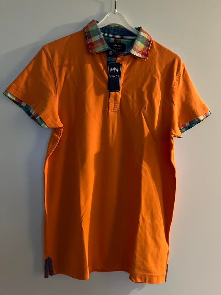 Oranje poloshirt Armada, maat M, Ophalen of Verzenden, Nieuw, Maat 48/50 (M), Oranje