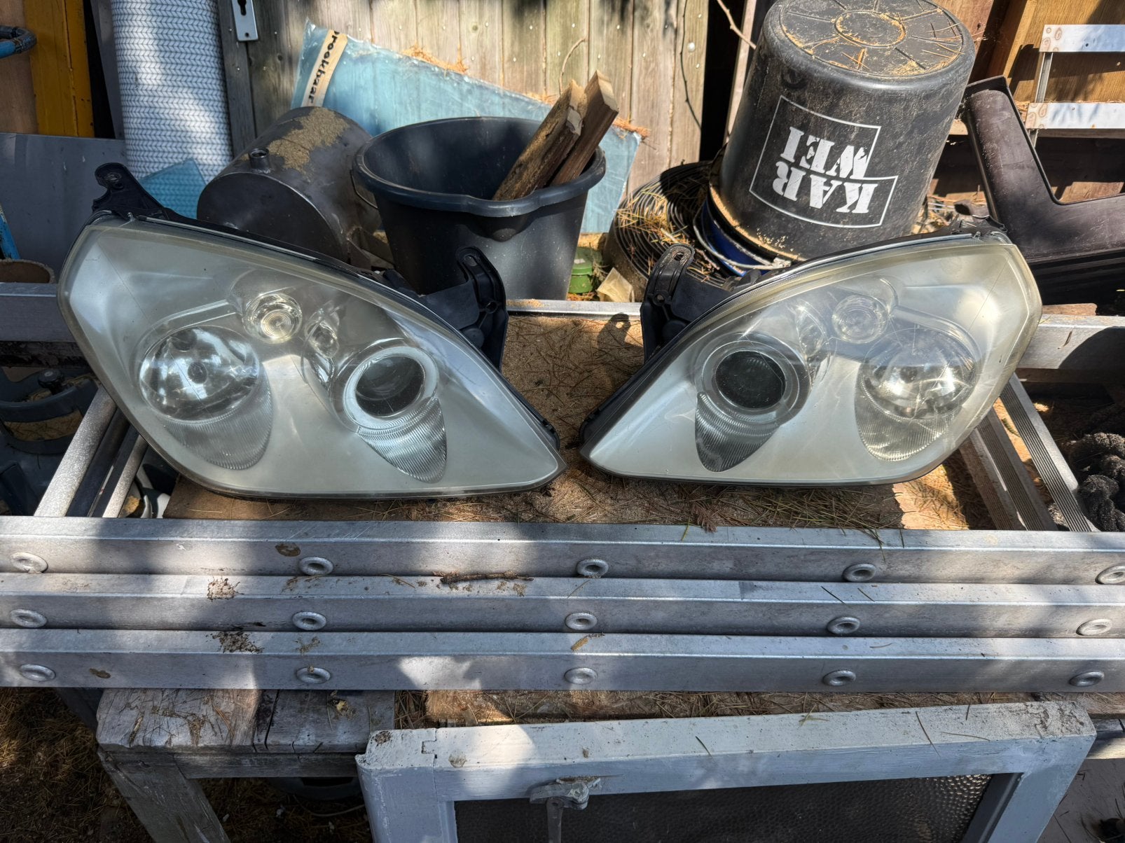 Tigra twintop koplampen, Auto-onderdelen, Ophalen of Verzenden, Gebruikt, Opel