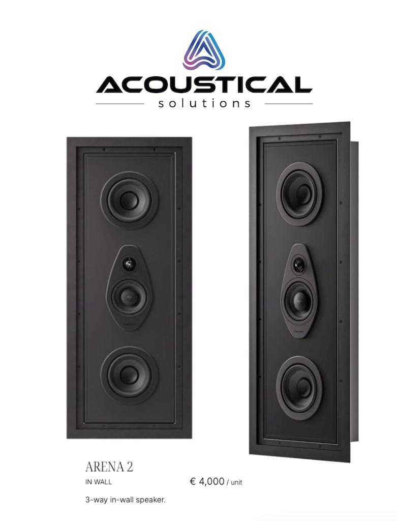 Sonus Faber -The Cinematic Sound Experience-, Audio, Tv en Foto, Nieuw, Ophalen of Verzenden, Sonus Faber, Acoustical Solutions
