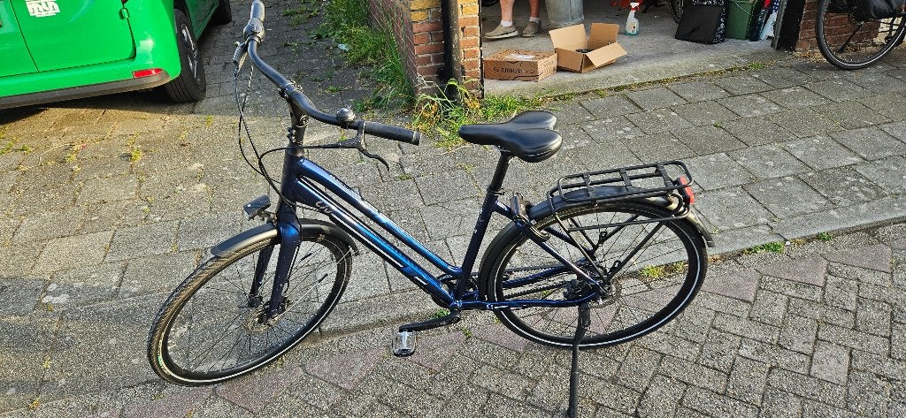 Damesfiets beltdrive, Fietsen en Brommers, Ophalen, Zo goed als nieuw, Overige merken, Versnellingen