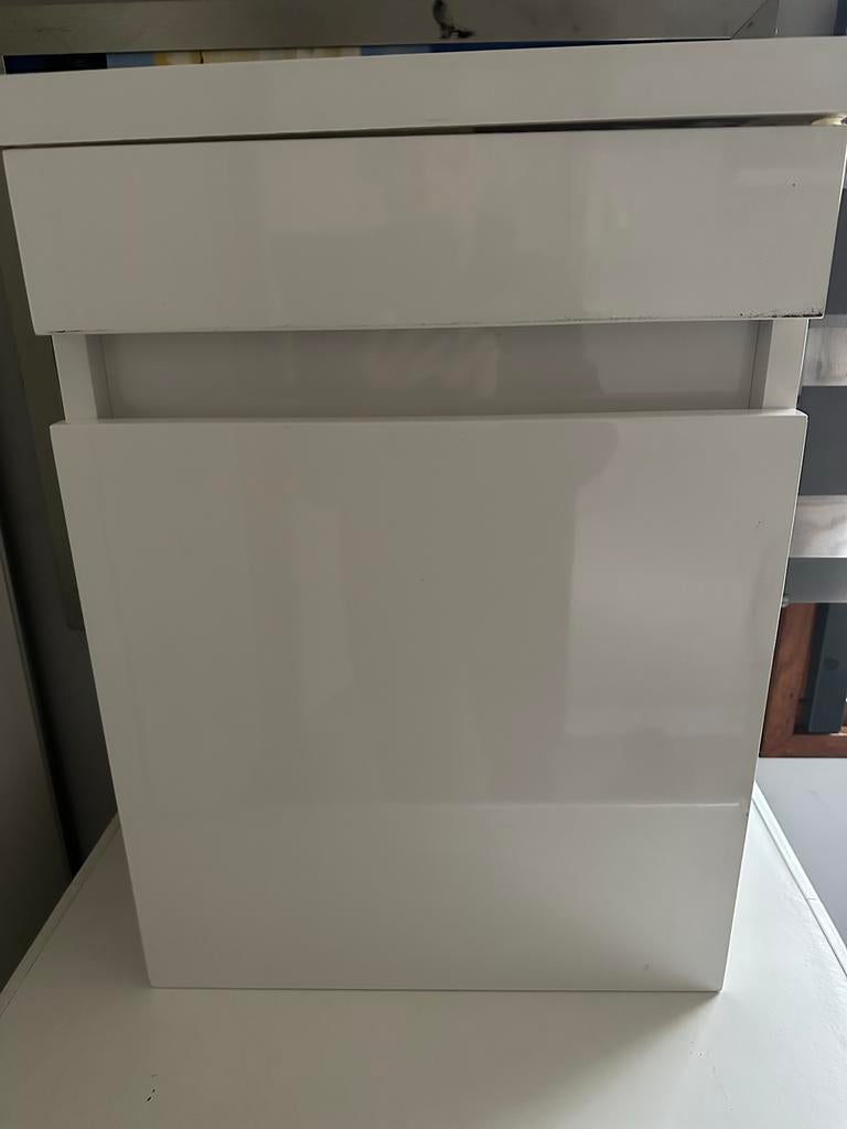 Maxaro toiletmeubel 52h x 40b met sifon, Ophalen, Minder dan 50 cm, Zo goed als nieuw, Minder dan 25 cm