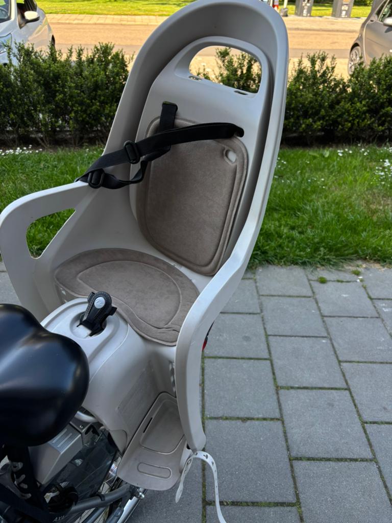 Fietsstoeltje, Ophalen, Gebruikt