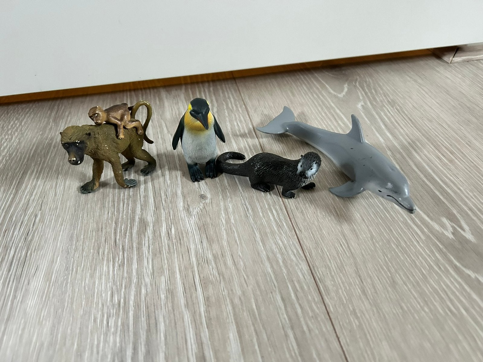 4 leuke dieren van Procon, Ophalen of Verzenden, Gebruikt, Wild dier, Beeldje of Figuurtje