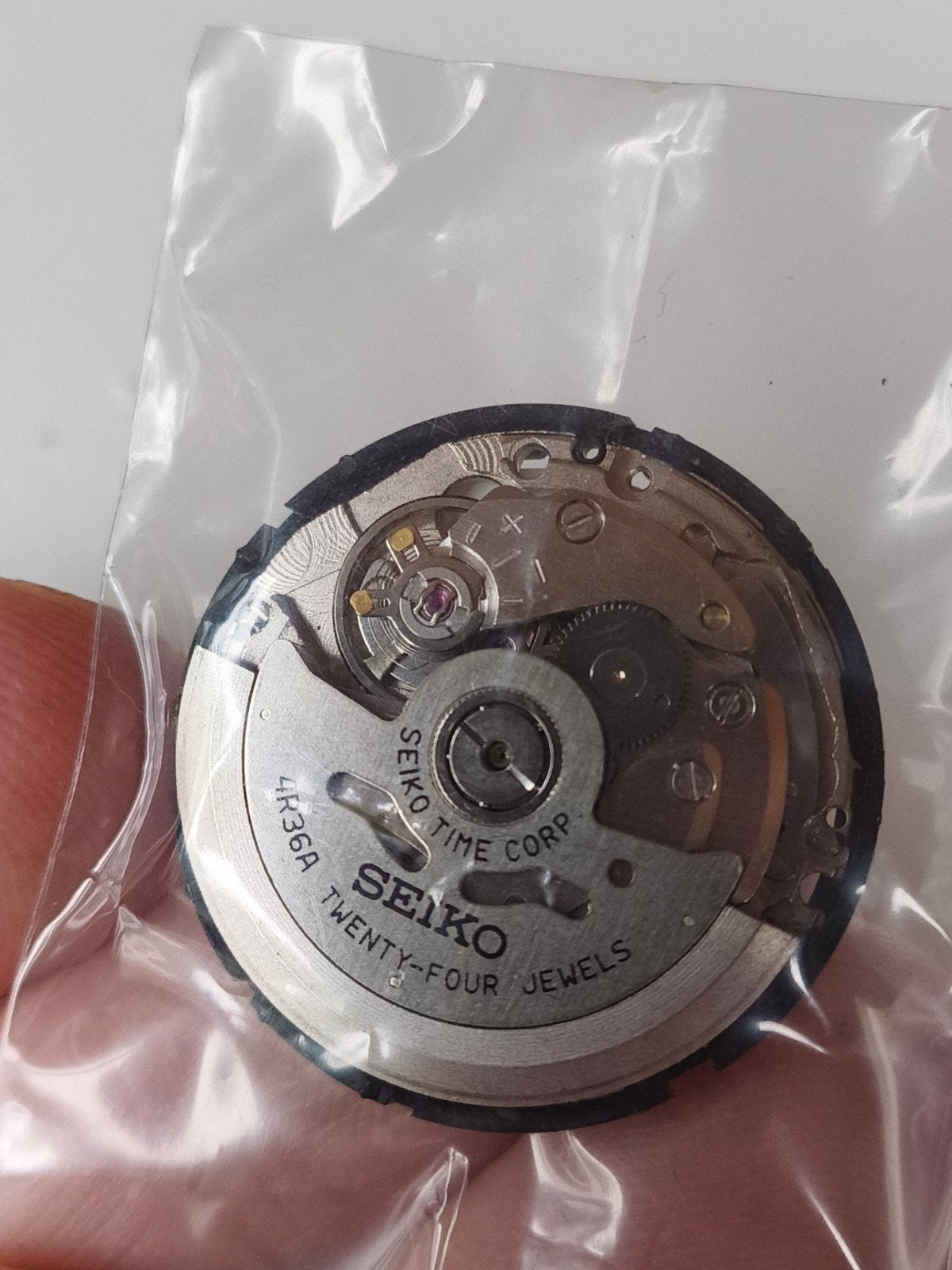 Seiko 4R36A Uurwerk - Los Onderdeel, Polshorloge, Ophalen of Verzenden, Onbekend, Overige materialen
