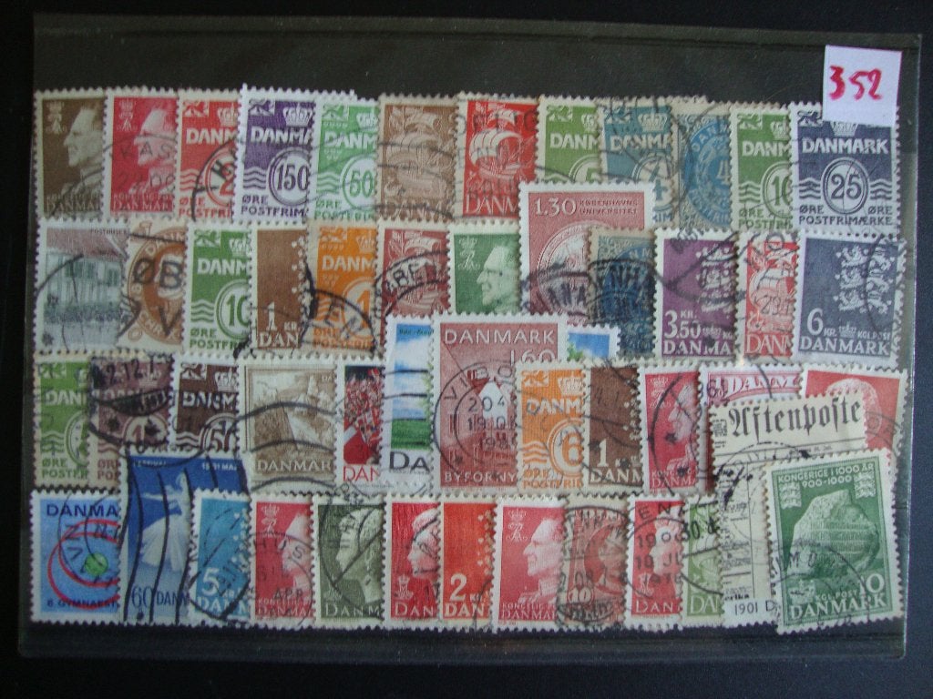 denemarken, Verzenden, Denemarken, Gestempeld