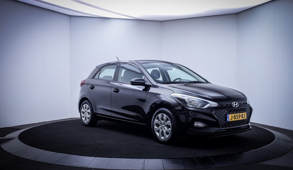 Hyundai i20 1.2 i-Drive Cool AIRCO | ELEKTRISCH PAKKET | MF, 4 cilinders, Zwart, Bedrijf, Handgeschakeld