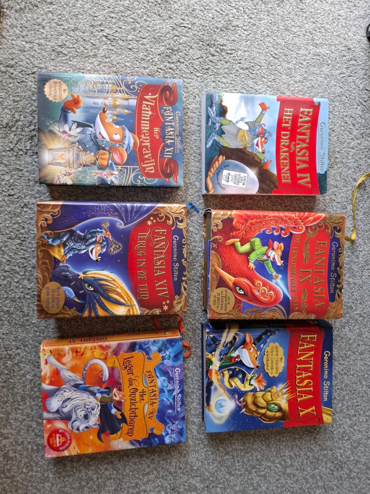 Geronimo Stilton Fantasia Boeken, Boeken, Fantasy, Ophalen, Zo goed als nieuw, Geronimo Stilton