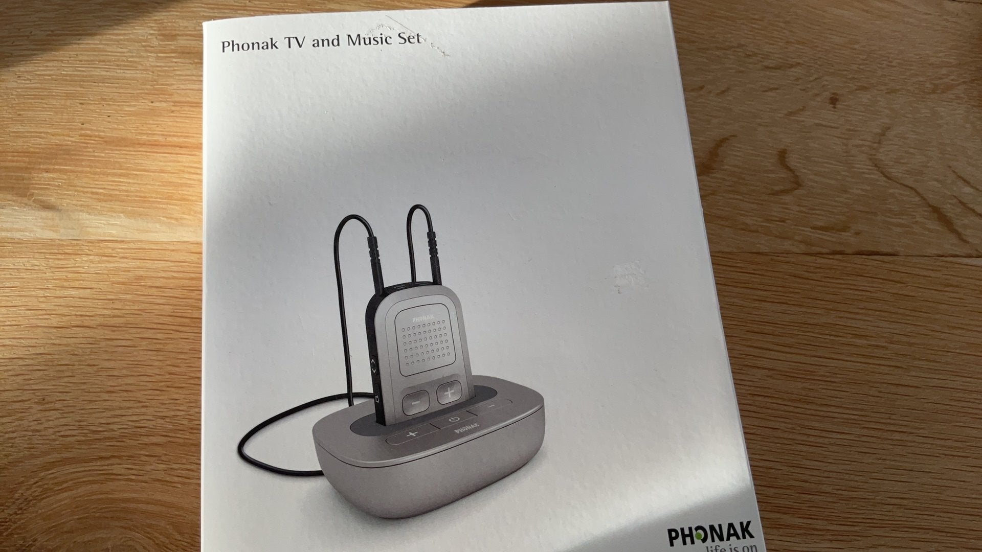 Phonak TV en Music Set (tv link S II bundel) hoortoestel, Ophalen of Verzenden, Nieuw