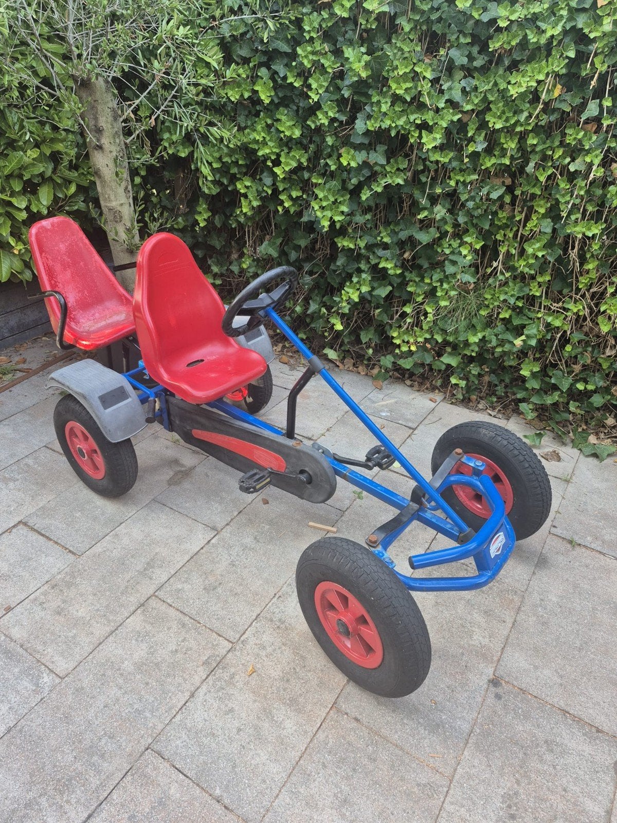 BERG skelter met duozitje - Blauw/Rood, Ophalen, Gebruikt, Trapvoertuig