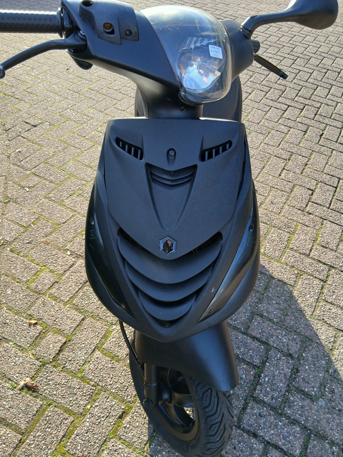Piaggio Zip 80cc matzwart - 2016 - Gele plaat, Ophalen, Gebruikt, Overige typen, Piaggio