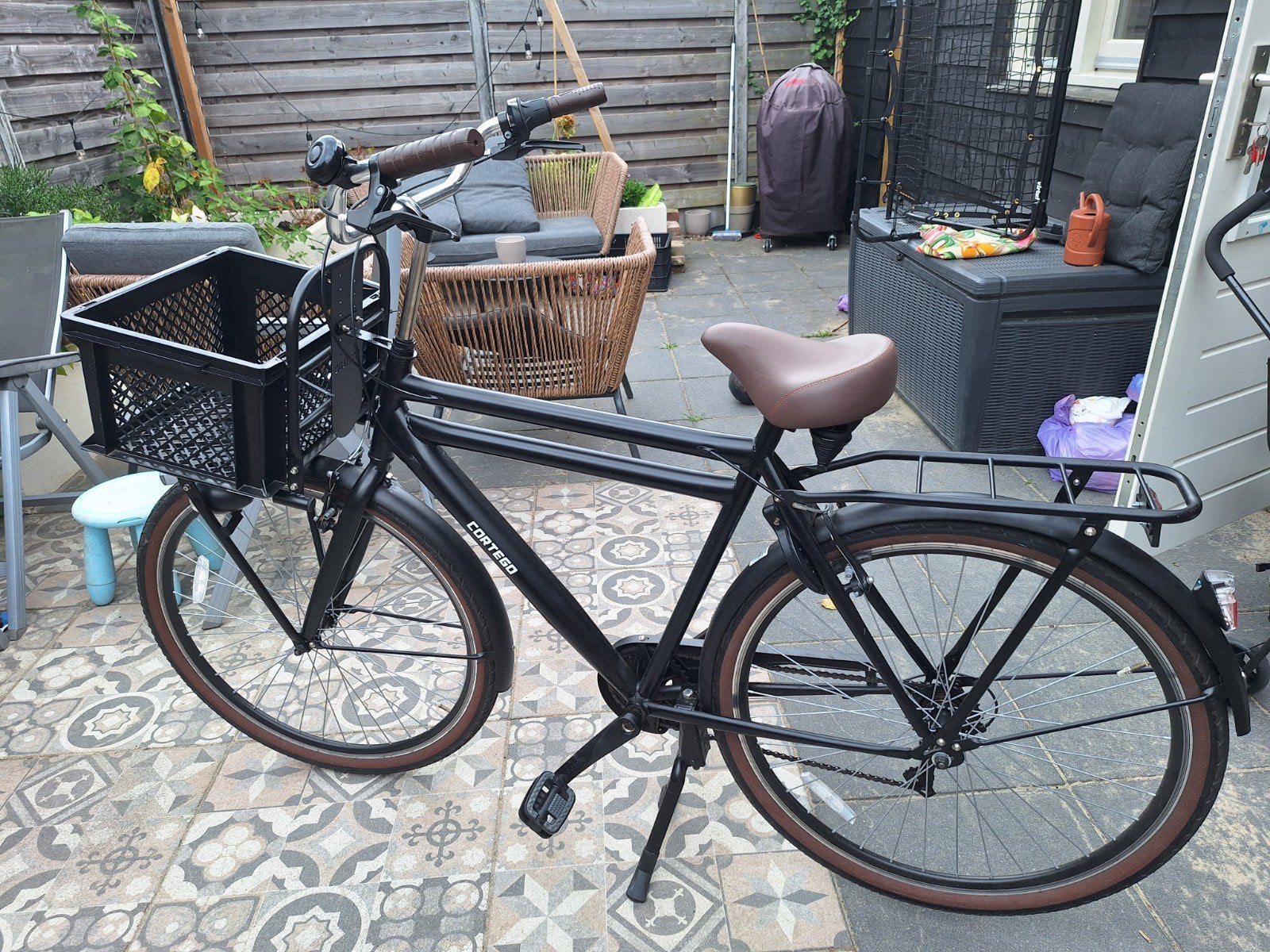 heren/jongensfiets 26 inch, Fietsen en Brommers, Fietsen | Heren | Herenfietsen, Minder dan 49 cm, Ophalen, Gebruikt, Overige merken