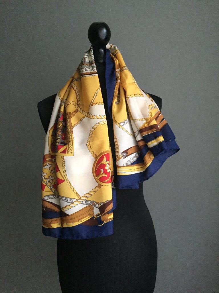 Romano sjaal Italiaans design klassieke uitstraling, Ophalen of Verzenden, Zo goed als nieuw, Maat 46/48 (XL) of groter, Sjaal
