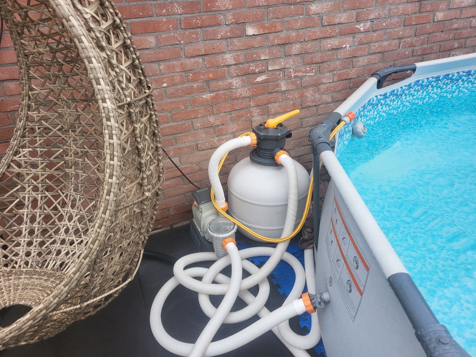 Zand filterpomp, Ophalen, Gebruikt, Filter
