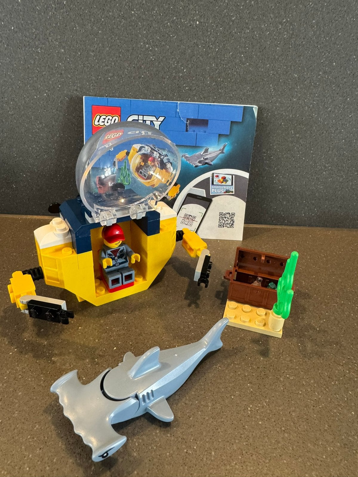 Lego City - Oceaan Mini-Duikboot - 60263, City, Lego, Ophalen of Verzenden, Zo goed als nieuw