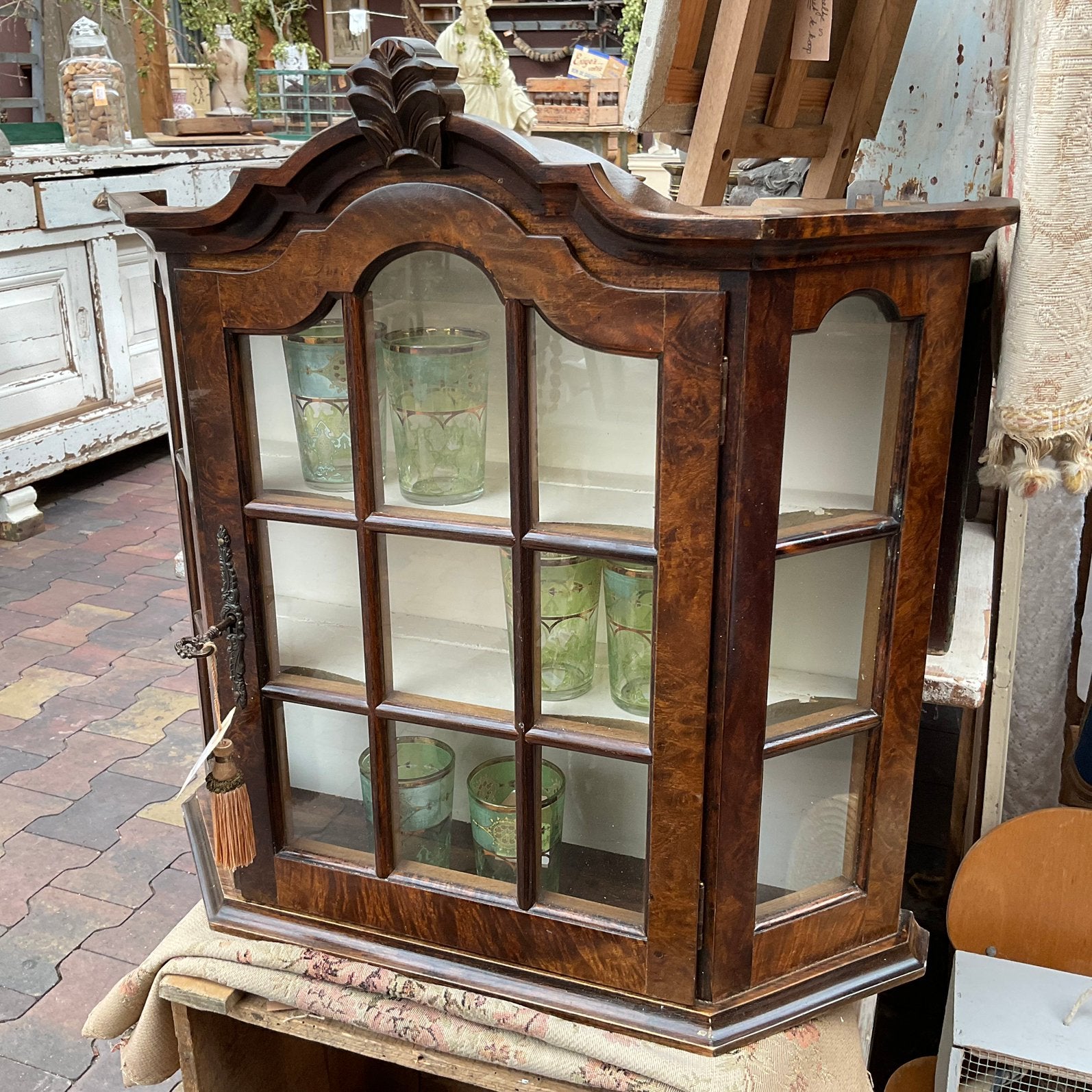 Vitrine kastje *floor epe*, Ophalen, 50 tot 100 cm, Zo goed als nieuw, Minder dan 100 cm