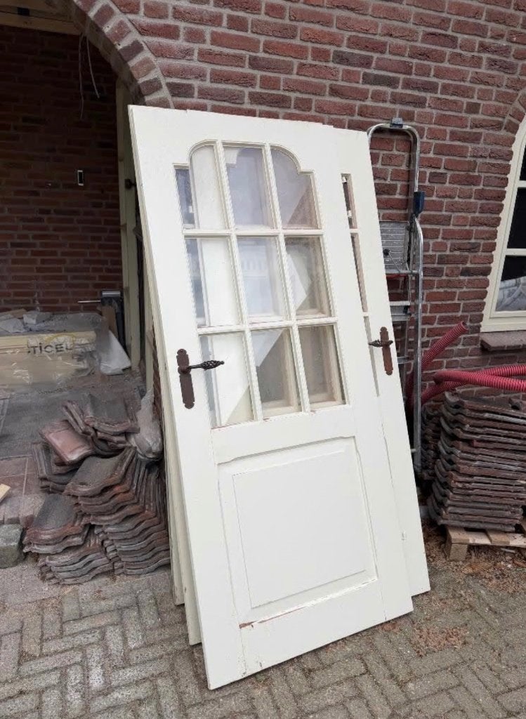Binnendeur opdek deur glas GRATIS, Ophalen, Gebruikt, 80 tot 100 cm, Binnendeur
